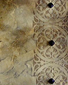 پتینه کاری طرح برجسته